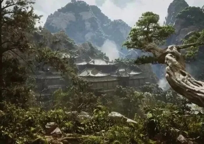 Xixi Two Mortal Temple of Black Myth Wukong