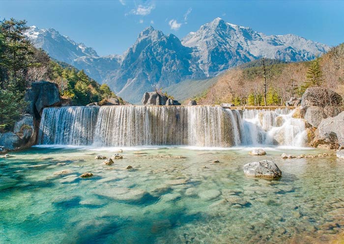 Waterfall in Blue Moon Valley