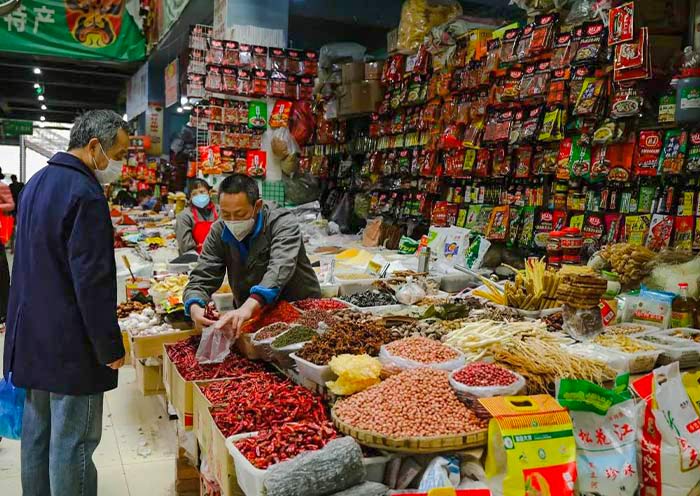 Chengdu Local market