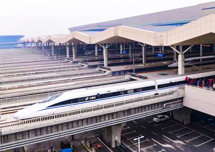 China's rapid high-speed trains