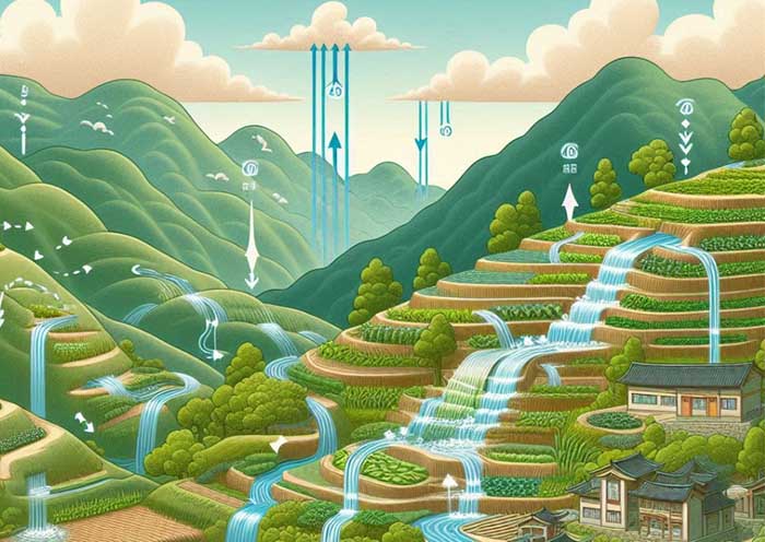 Rice Terraces Irrigation System