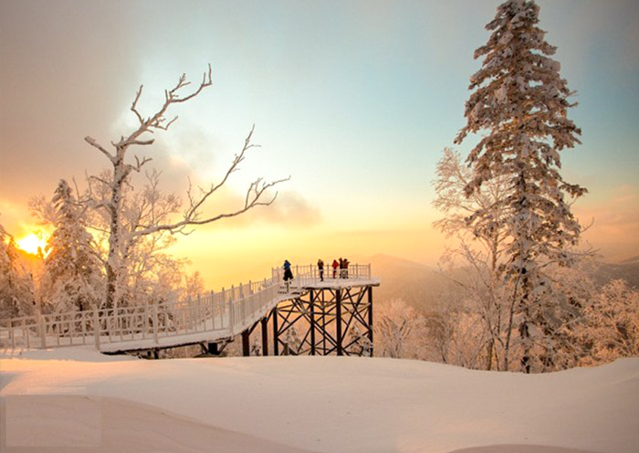 China Snow Town