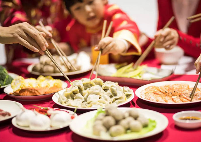 Chinese New Year Family Feast