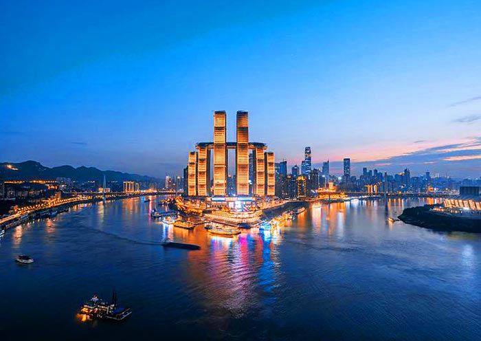 Chongqing Chaotianmen Port for Yangtze River