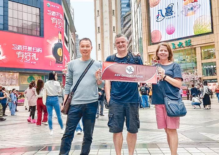 Our customers visited Chongqing in early summer