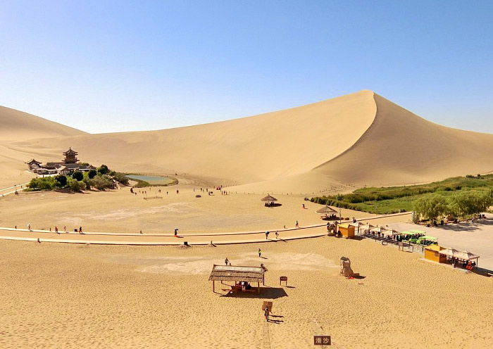 Echoing Sand Mountain and Crescent Lake, Dunhuang