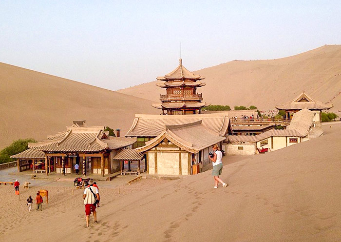Ancient Builings near Crescent Lake