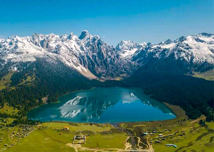 Cuopu Lake of Cuopu Valley, Sichuan