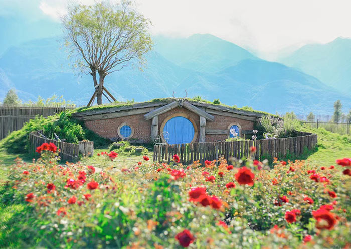 Flower Garden in Dali