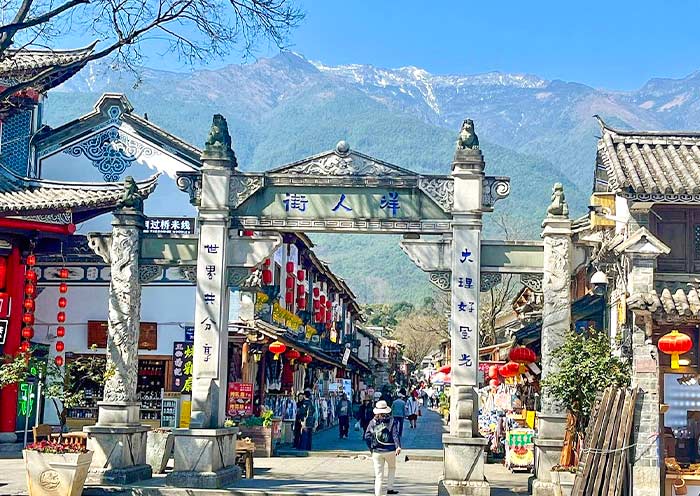 Foreigner Street in Dali Ancient Town