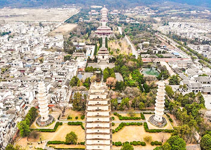 Standing Tall: The Three Pagodas