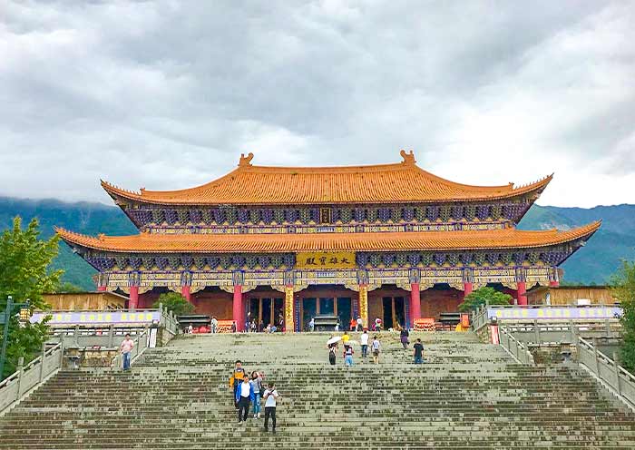 The Mahavira Hall at Chongsheng Temple