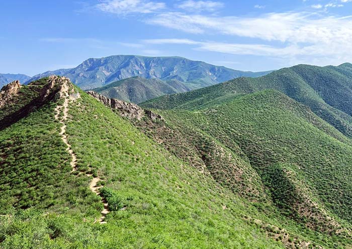 Daqing Mountain, a part of the famous Yin Mountain 