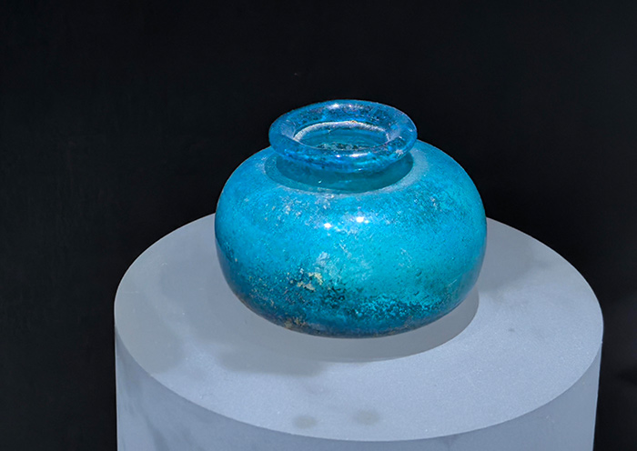 Blue Bottle of Northern Wei Dynasty, Datong Museum