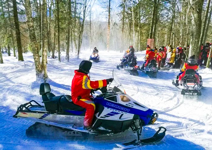 Datudingzi Mountain Snowmobile Thrills Datudingzi Mountain Snowmobile Thrills