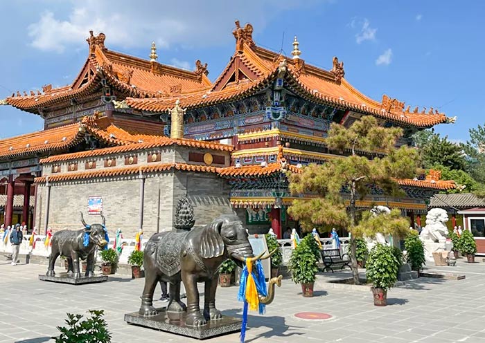 Dazhao Temple, the ancestral temple of Emperor Kangxi