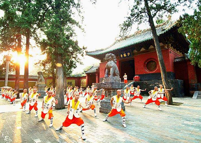 Shaolin Temple in Dengfeng, China
