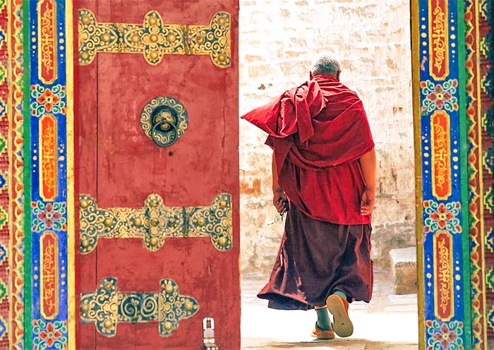 Tibetan Buddhism Monk