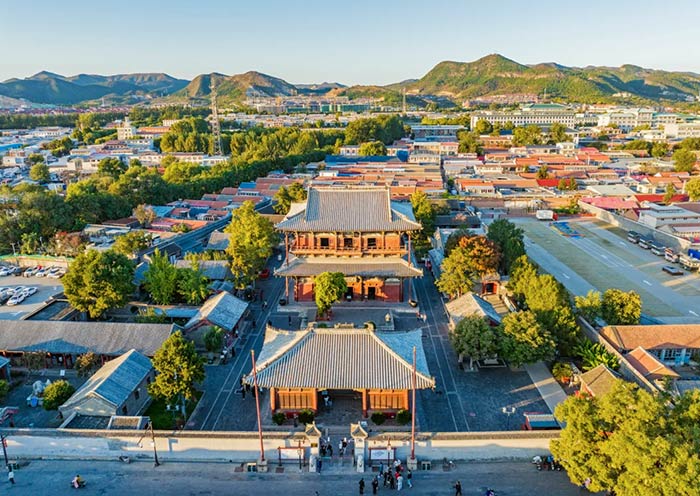 Bird-eye View of Dule Temple