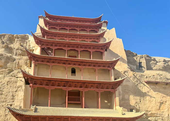 The Nine-Storey Tower, Mogao Caves