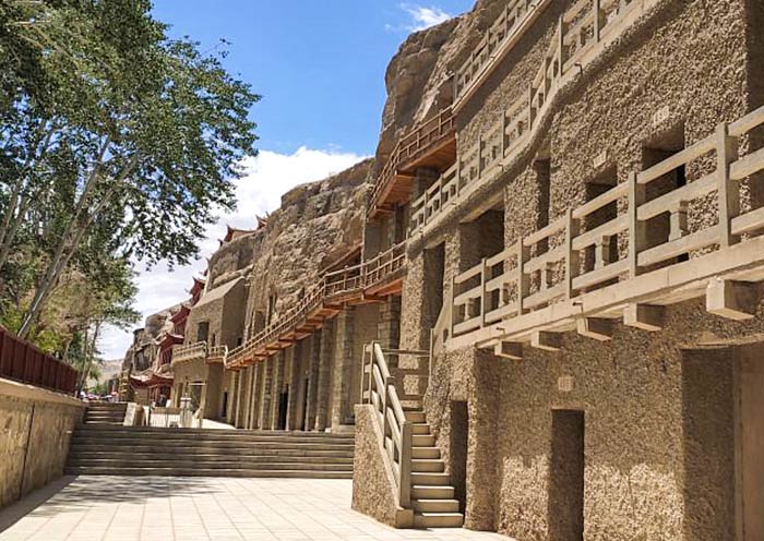Way to the Mogao Grottoes