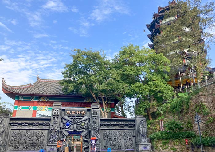 Fengdu Ghost City Temples,Chonqing