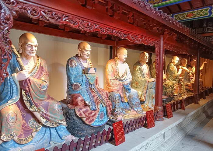 Sculpture in Fengdu Ghost City,Chonqing