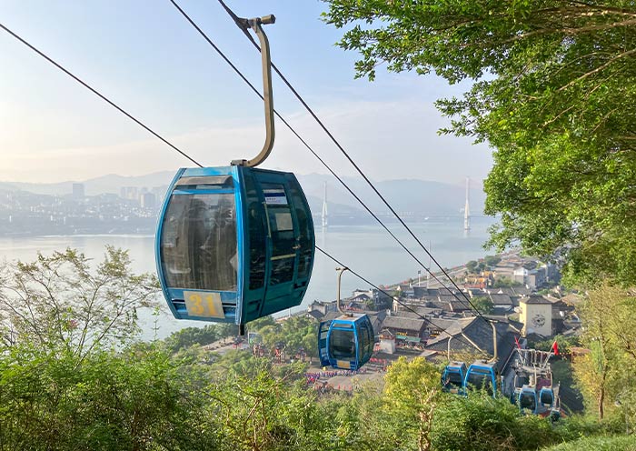 Fengdu Ghost City Cableway,Chonqing