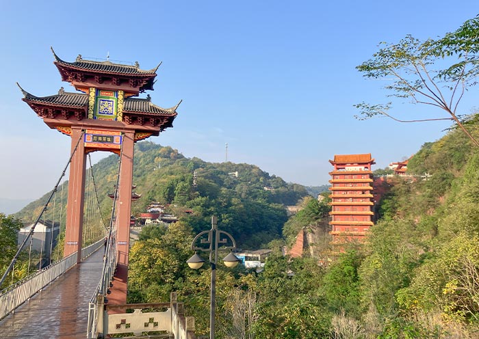 Fengdu Ghost City Mountain Top,Chonqing