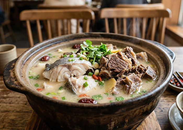 Fish and Lamb Stew, Lijiang