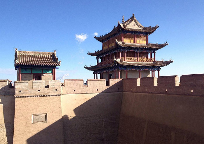 Built in 1372, Jiayuguan Pass
