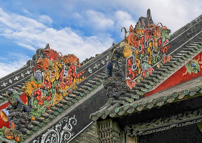 chen clan ancestral hall in Shanghai