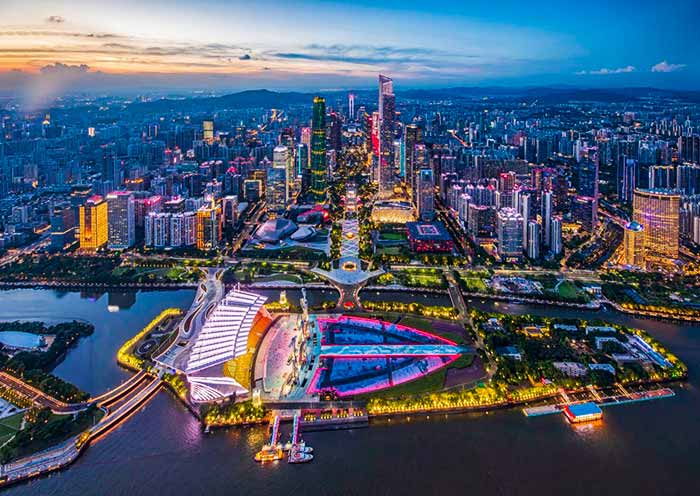 Guangzhou City Night View