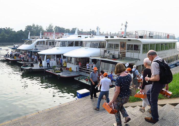 Board Li River Cruise in Guilin