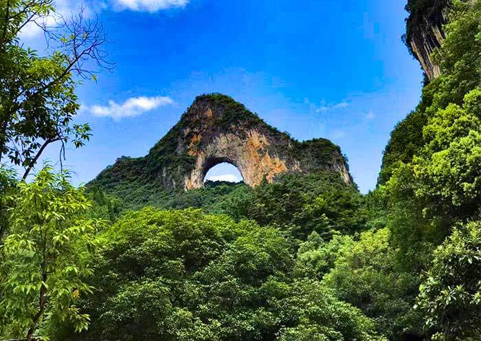 Yangshuo Moon Hill