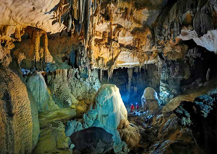 Wild Cave Visit in Guilin