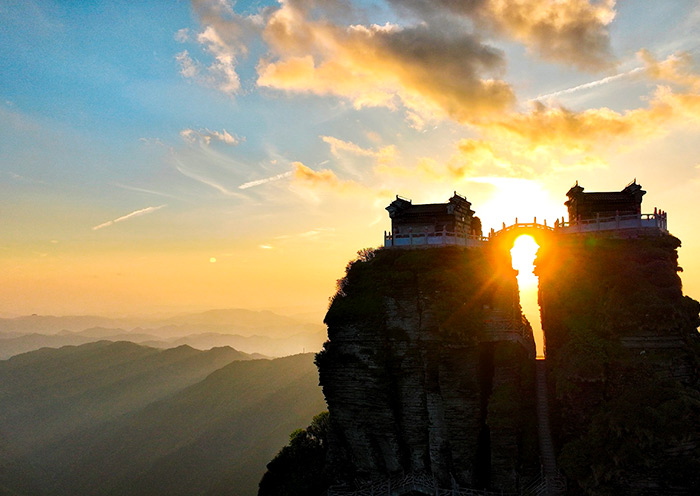 Fanjing Mountain Sunset