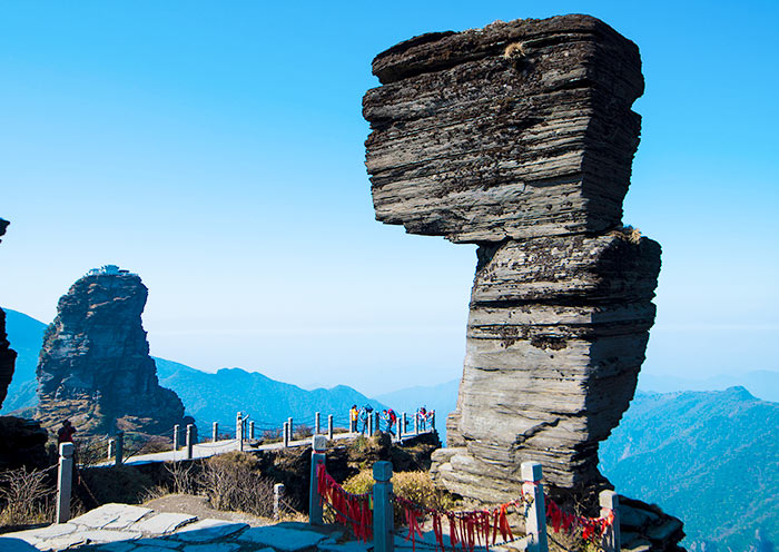 Fanjing Mountain Mushroom Stone