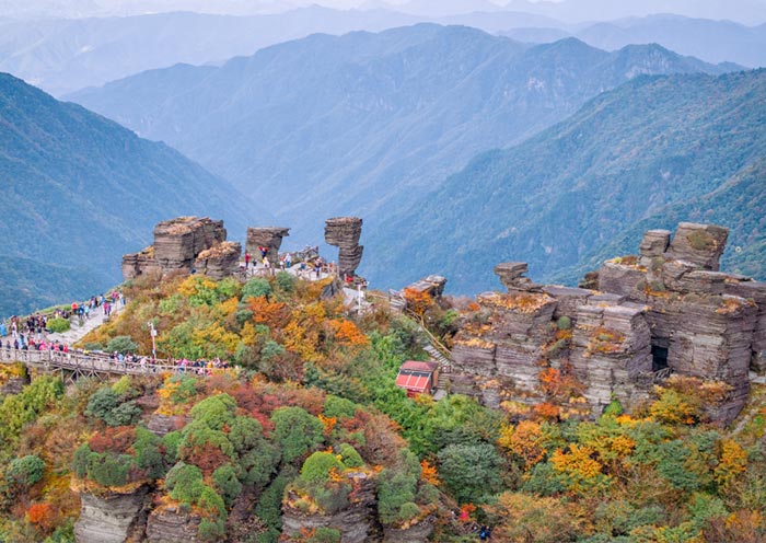 Fanjingshan in Autumn