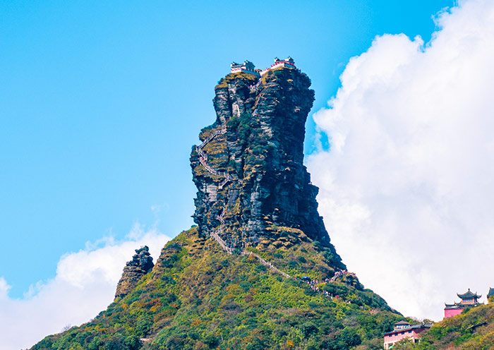 Fanjing Mountain Red Clound Golden Summit