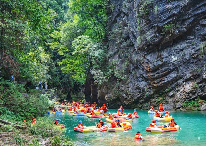 Rafting in Guizhou