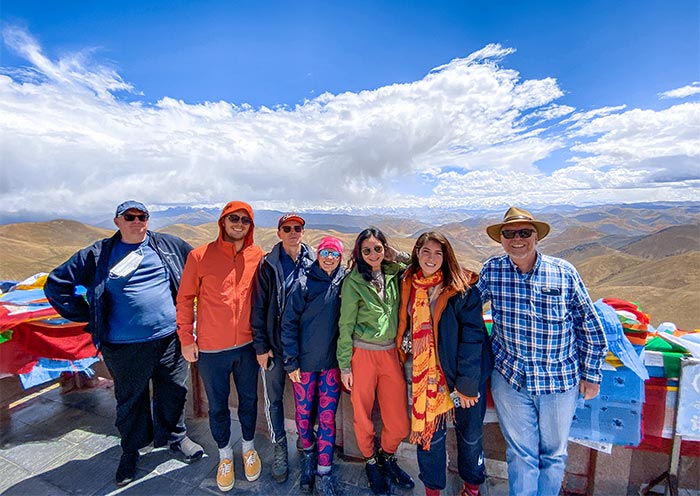 Our Guests Visited Gyawu La Pass Before Went to EBC Gyawu La Pass in Tibet