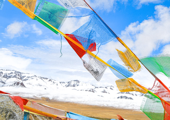 Gyawu La Pass in Tibet