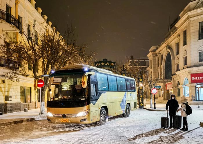Harbin  to China Snow Town Bus