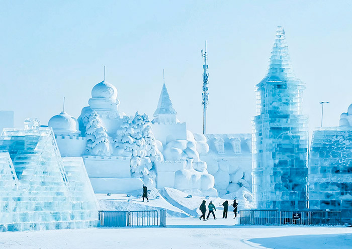 Harbin Ice and Snow World in Daylight