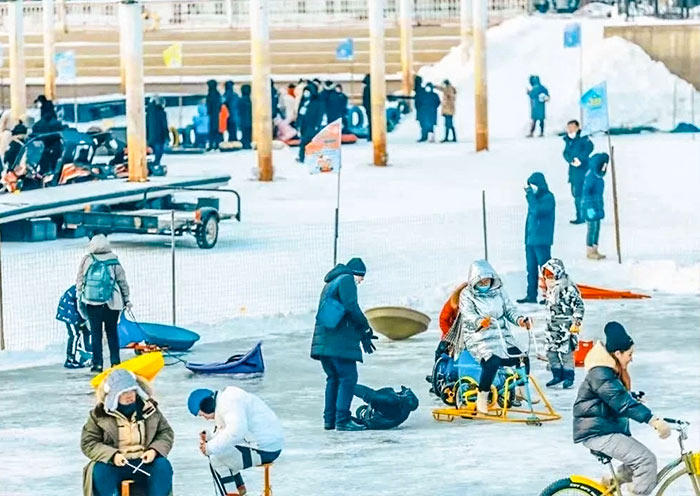 Ice Biking