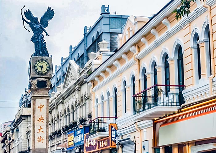 Zhongyang Pedestrian Street, Harbin