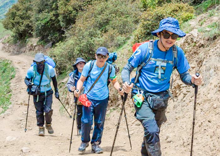 Trekking in the Valley of Mt. Siguniang