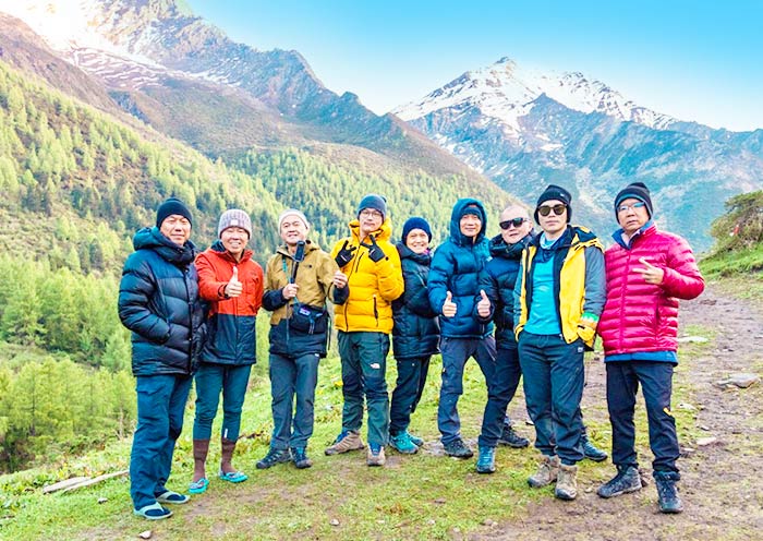 Trekking in the Valley of Mt. Siguniang