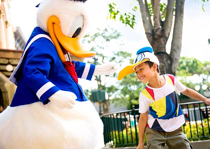 Family visit to Hong Kong Disneyland